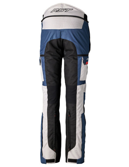 Pantalon route textile RST Pro Series AdventureX CE Argent Bleu Rouge