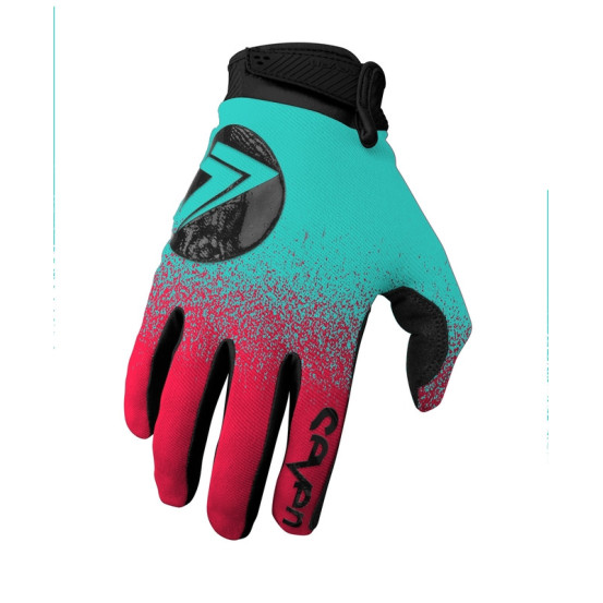 Gants cross Seven 24.1 Annex 7 Dot - Rouge
