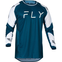 Maillot cross Fly Racing 2024 EVO - Bleu Blanc