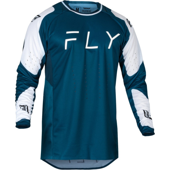 Maillot cross Fly Racing 2024 EVO - Bleu Blanc