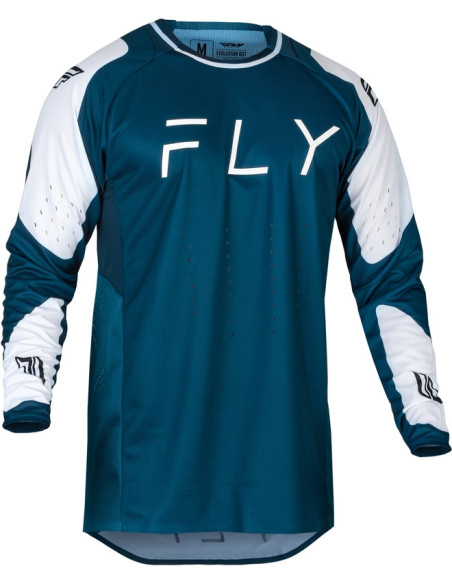 Maillot cross Fly Racing 2024 EVO - Bleu Blanc