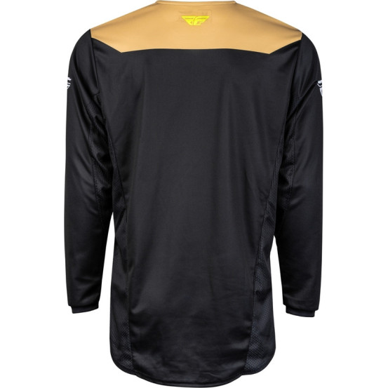 Maillot cross Fly Racing 2024 Kinetic Reload - Kaki Noir Jaune Fluo