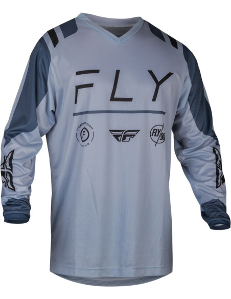 Maillot cross Fly Racing 2024 F-16 Arctic - Gris Stone