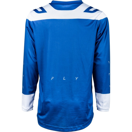 Maillot cross Fly Racing 2024 F-16 - Bleu Blanc