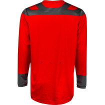 Maillot cross Fly Racing 2024 F-16 - Rouge Charcoal Blanc 2