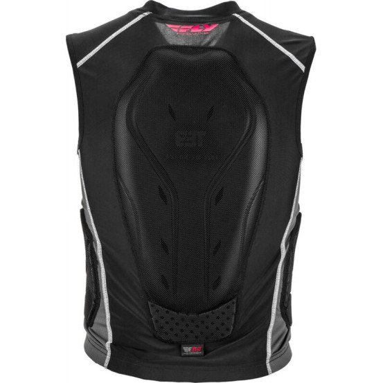 Gilet protection sans manche zip Fly Racing Barricade - Noir