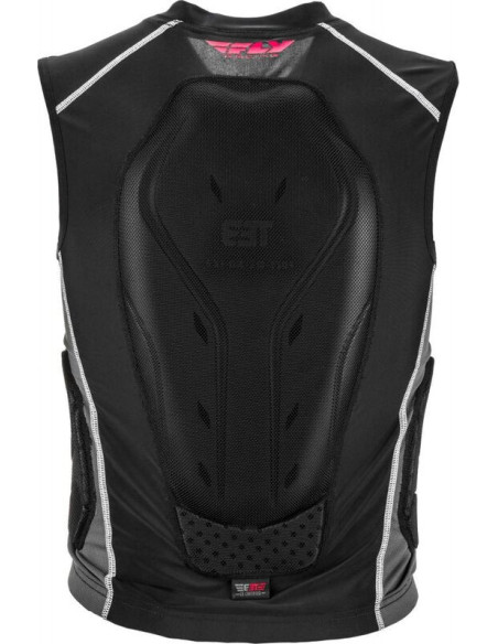 Gilet protection sans manche zip Fly Racing Barricade - Noir
