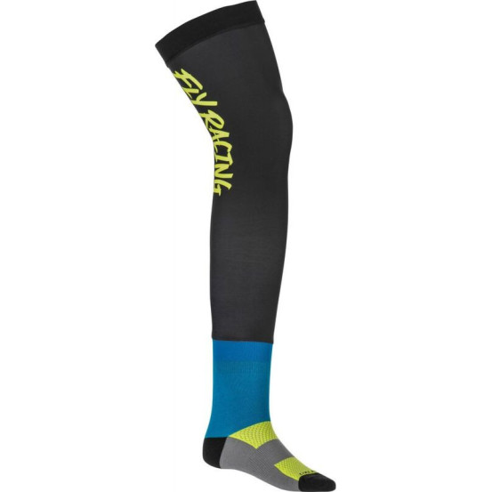 Jambières Fly Racing - Jaune Fluo Noir Bleu