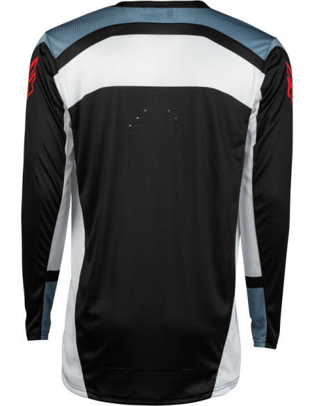 Maillot cross Fly Racing 2024 Lite - Noir Blanc Gris