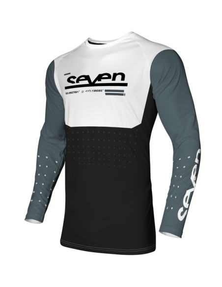 Maillot cross enfant Seven 24.1 Vox Aperture - Noir