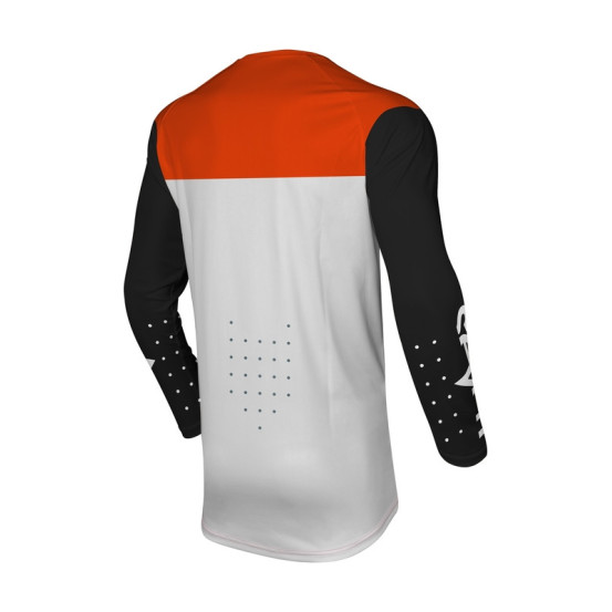 Maillot cross enfant Seven 24.1 Vox Aperture - Blanc Orange