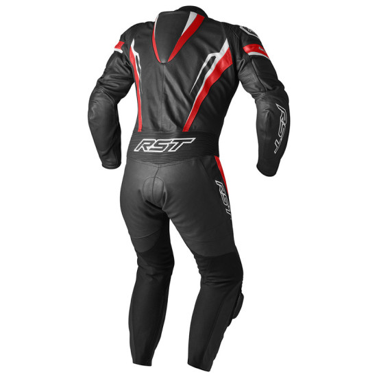 Combinaison moto cuir RST TracTech Evo 5 CE - Rouge Blanc