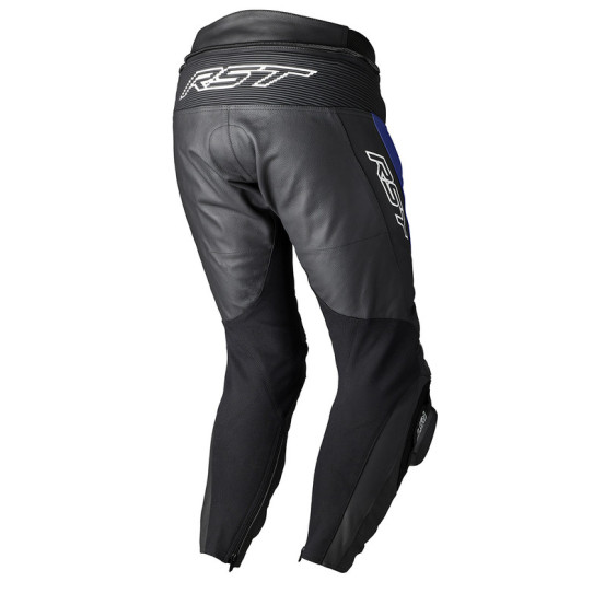 Pantalon route cuir RST TracTech Evo 5 CE Bleu Noir Blanc