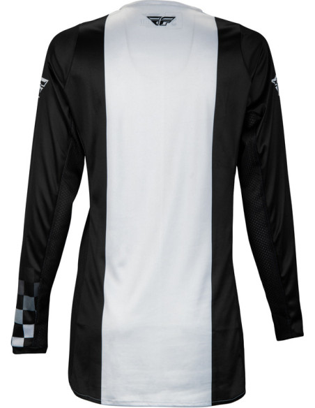 Maillot cross femme Fly Racing 2024 Lite - Noir Gris