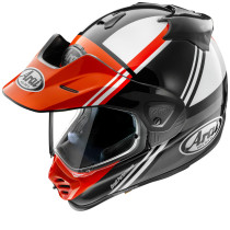 Casque intégral ARAI TOUR-X5 Cosmic - Rouge Blanc Noir