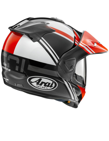 Casque intégral ARAI TOUR-X5 Cosmic - Rouge Blanc Noir