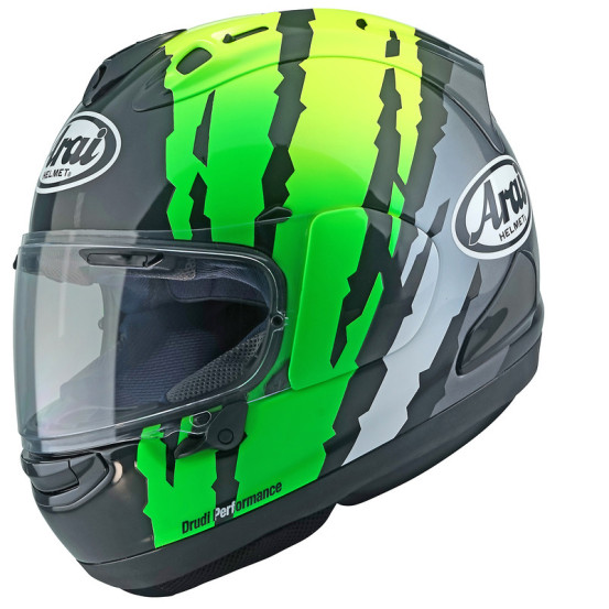 Casque intégral ARAI RX-7V EVO BLADE- Jaune Vert Noir