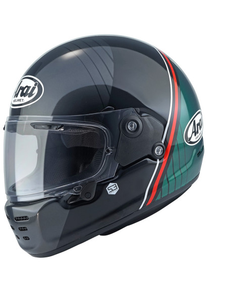 Casque intégral ARAI Concept-XE Temu - Vert Noir