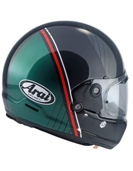 Casque intégral ARAI Concept-XE Temu - Vert Noir