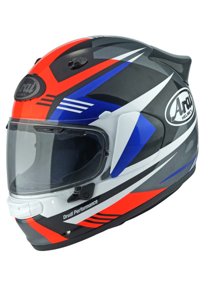 Casque intégral ARAI Quantic Mark Rouge Bleu Noir
