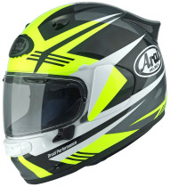 Casque intégral ARAI Quantic Mark Jaune Blanc Noir