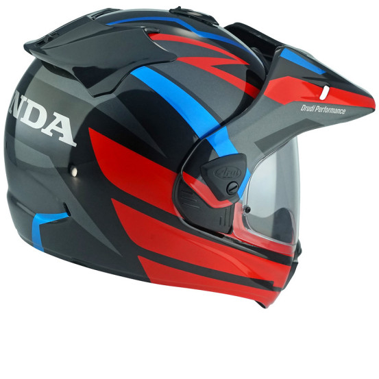 Casque intégral ARAI TOUR-X5 Africa Twin - Rouge Noir Bleu