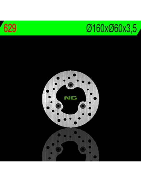 Disque de frein NG avant 160x60x3,5