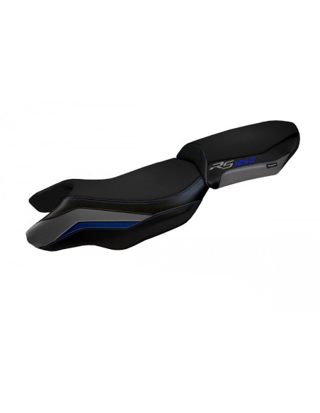 Housse de selle modèle Confort bleue et grise TAPPEZZERIA - Avec logo brodé - BMW R 1250 RS 2020-22