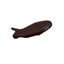 Housse de selle modèle Confort marron foncé TAPPEZZERIA - Avec logo brodé - BMW R 1200 NINE T 2014-22