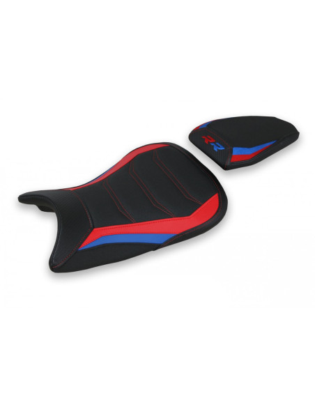 Housse de selle modèle Ultragrip noire TAPPEZZERIA - Avec logo brodé - BMW S 1000 RR 2019-22