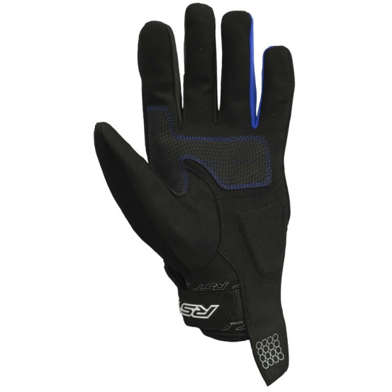 Gants moto cuir RST Rider - Bleu