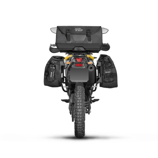 Pack bagagerie complet SHAD Voge 300 Rally 2023-2025 Terra Noir Souple