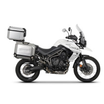 Pack bagagerie complet SHAD Triumph Tiger 800 XC / XR / XRX 2011-2024 Terra Aluminium