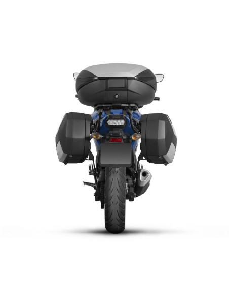 Pack bagagerie complet SHAD Honda NC750 X 2016-2020 / S 2016-2019 Extensible Gris
