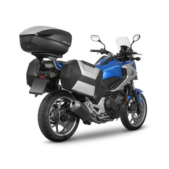 Pack bagagerie complet SHAD Honda NC750 X 2016-2020 / S 2016-2019 Extensible Gris