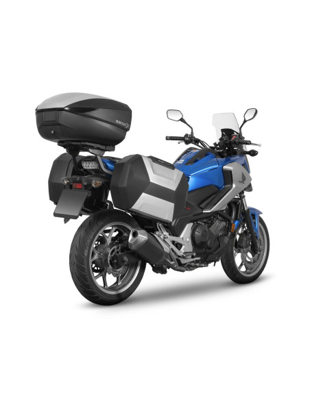 Pack bagagerie complet SHAD Honda NC750 X 2016-2020 / S 2016-2019 Extensible Gris