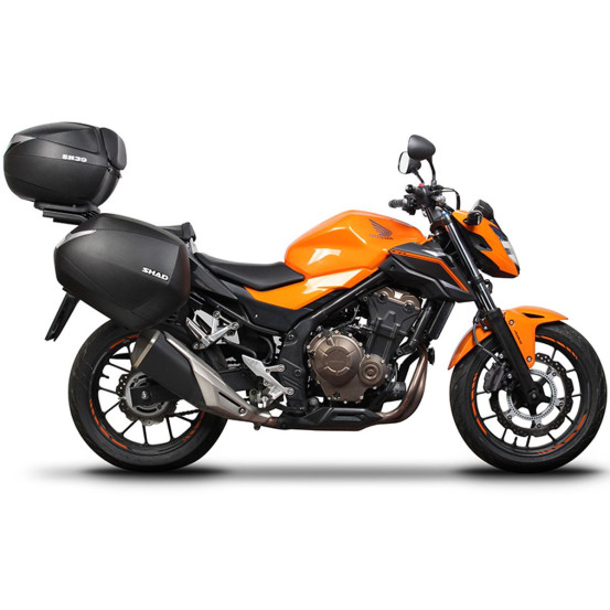 Pack bagagerie complet SHAD Honda CB500F / CBR R 2016-2018 Carbone