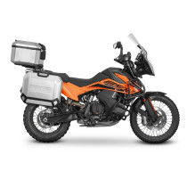 Pack bagagerie complet SHAD KTM 790 Adventure 2019-2024 / 890 Adventure / L / R / Rally 2021-2024 Terra Aluminium