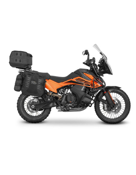Pack bagagerie complet SHAD KTM 790 Adventure 2019-2024 / 890 Adventure / L / R / Rally 2021-2024 / Terra Noir Souple