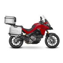 Pack bagagerie complet SHAD Ducati Multistrada 950 / 950 S 2017-2024 / 1200 / Enduro 2016-2024 / 1260 2018-2024 Terra Aluminium