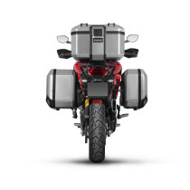 Pack bagagerie complet SHAD Ducati Multistrada 950 / 950 S 2017-2024 / 1200 / Enduro 2016-2024 / 1260 2018-2024 Terra Aluminium 2