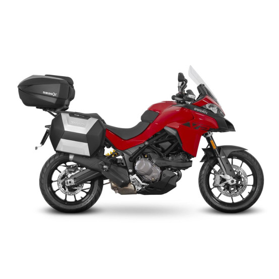 Pack bagagerie complet SHAD Ducati Multistrada 950 / 950 S 2017-2024 / 1200 / Enduro 2016-2024 / 1260 2018-2024 Extensible