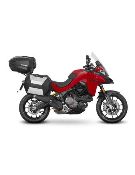 Pack bagagerie complet SHAD Ducati Multistrada 950 / 950 S 2017-2024 / 1200 / Enduro 2016-2024 / 1260 2018-2024 Extensible