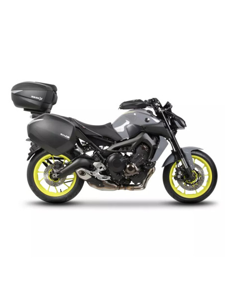 Pack bagagerie complet SHAD Yamaha MT 09 2017-2019 (Top Case extensible)