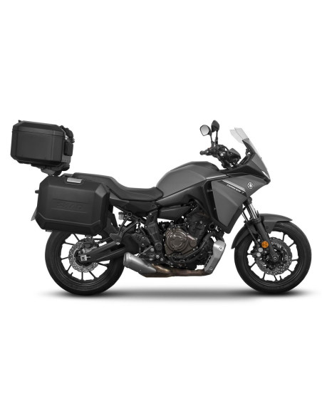 Pack bagagerie complet SHAD Yamaha MT 07 Tracer 2016-2025 Terra Noir
