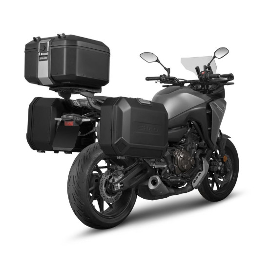 Pack bagagerie complet SHAD Yamaha MT 07 Tracer 2016-2025 Terra Noir