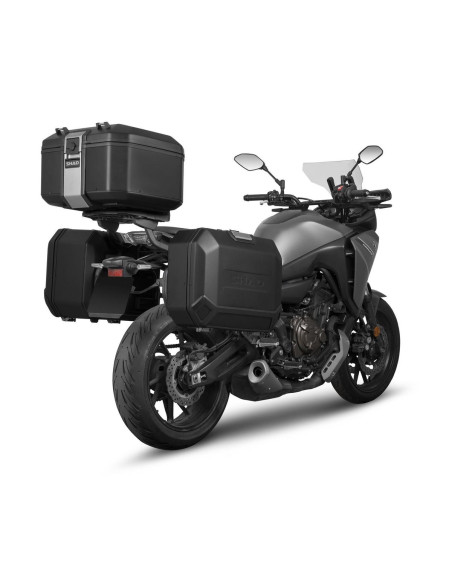 Pack bagagerie complet SHAD Yamaha MT 07 Tracer 2016-2025 Terra Noir