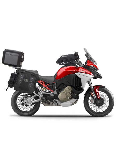 Pack bagagerie complet SHAD Ducati Multistrada V4 S1200 2021-2024 Noir