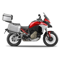 Pack bagagerie complet SHAD Ducati Multistrada V4 S1200 2021-2024 Terra Aluminium
