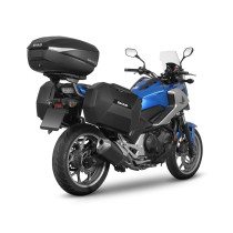 Pack bagagerie complet SHAD Honda NC750 X 2016-2020 / S 2016-2019 Extensible Carbone 2